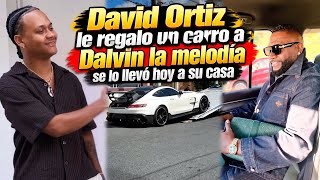 David Ortiz Gifted a Car to Dalvin La Melodía and Delivered It to His House Today