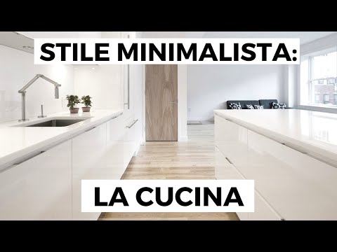 Video: Design cucina minimalista (foto)