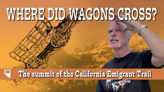 Where did the California/Oregon Trail summit the Sierra Nevada Emigrant and Lake Tahoe history!
