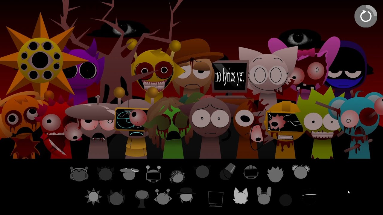 Pyramixed Phase 2 But Everyone Sings Together | Incredibox Sprunki (Pyramixed Mod)