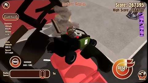 Turbo Dismount replay: 283850 points on Missing Delivery! #turbodismount