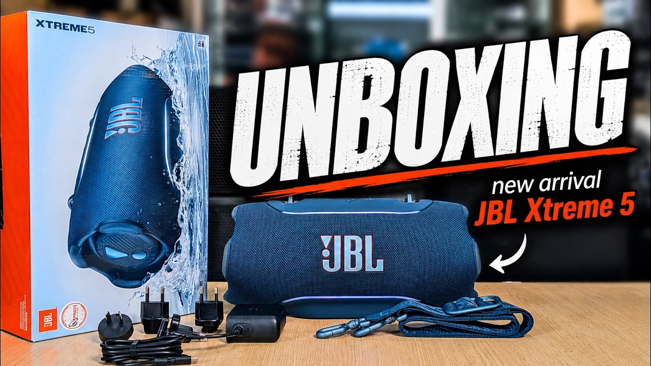 The Wait Is Over! JBL Xtreme 5 Unboxed 🎉 - YouTube