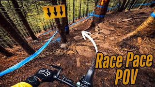 FLAT OUT MTB RACE RUN POV! Scottish Enduro Round 1 at the GOLFIE!
