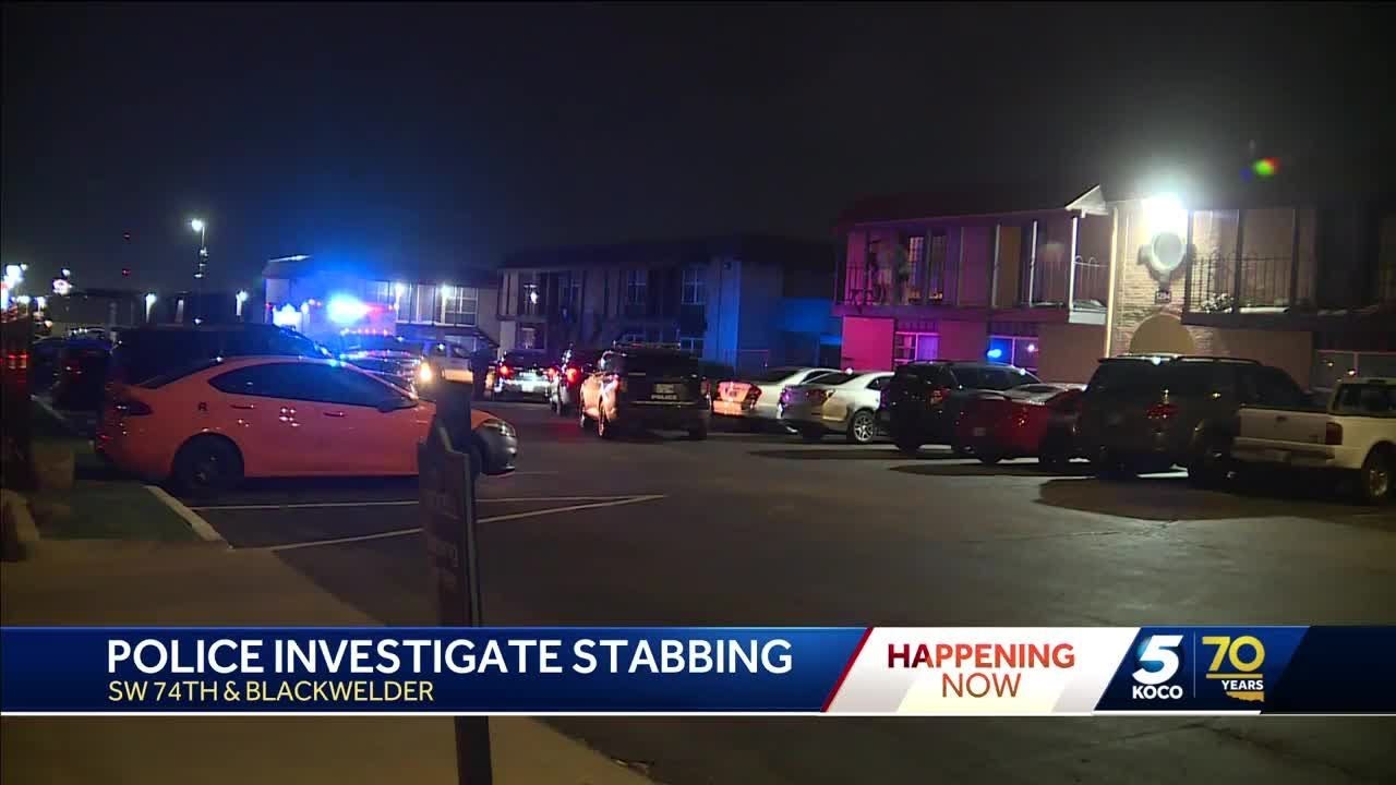 Police investigate stabbing at southwest OKC apartment complex - YouTube
