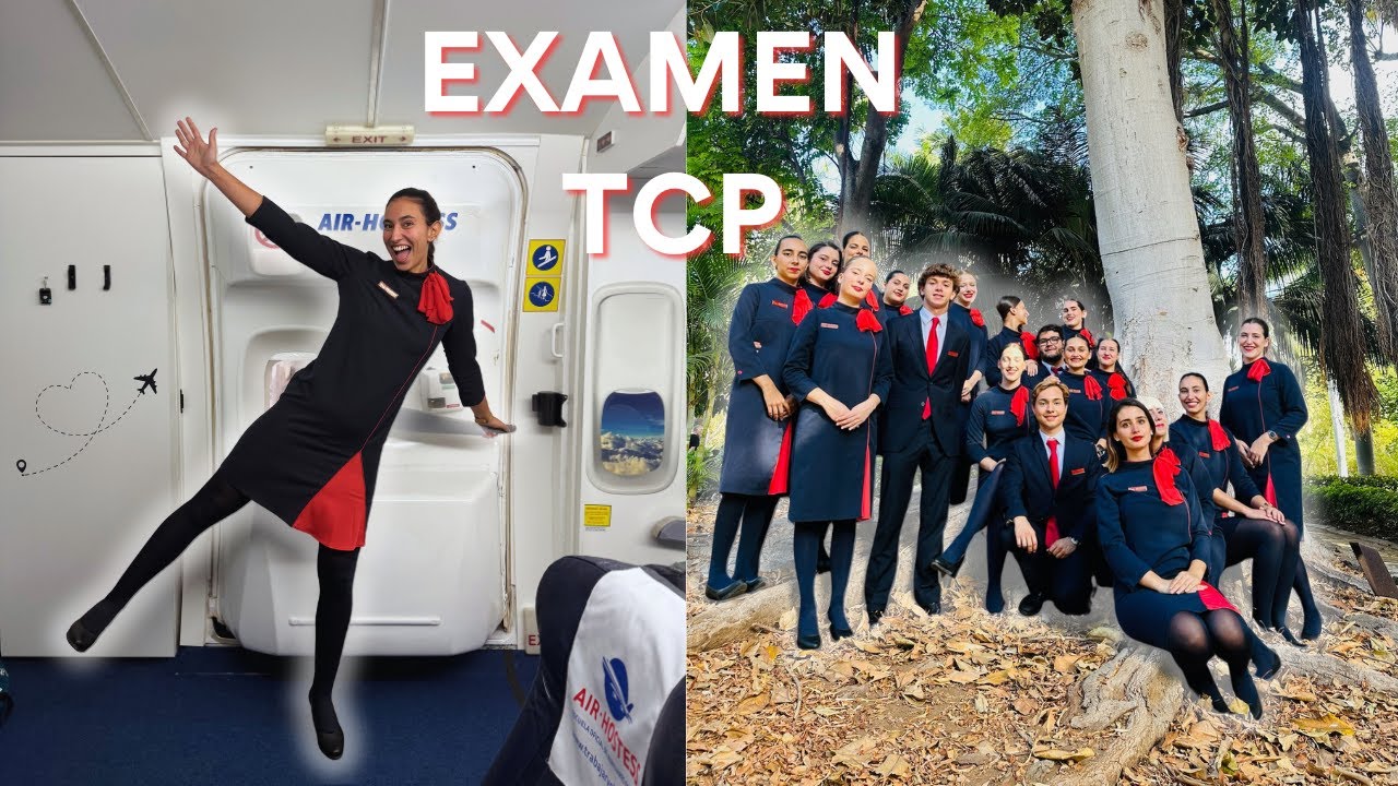 EXAMEN TCP de AESA desde DENTRO ✈️✨ I Día a Día 🤓 I AirHostess Tenerife 🥇
