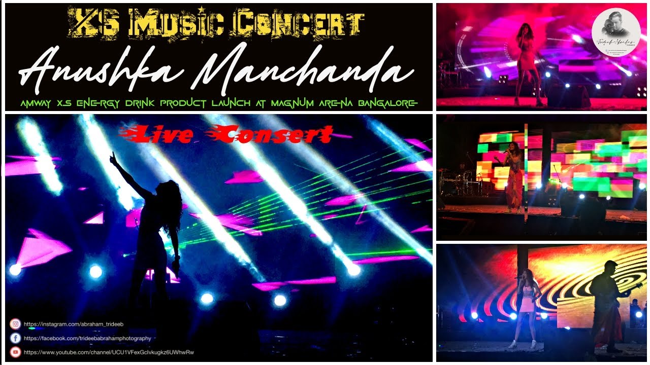 Anushka Manchanda  XS Music Concert  Bangalore