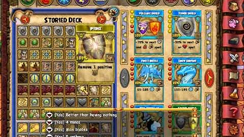 Wizard101 Grandmaster Myth 1v1 PvP Deck
