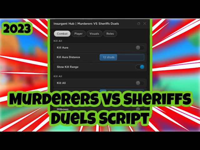 Kill All Murderers VS Sheriffs Duels Script