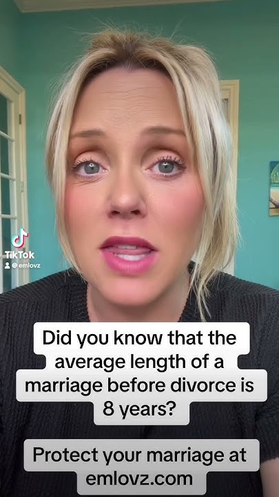 Average Length Of Separation Before Reconciliation This is the average length of a marriage before divorce #marriagecoach#