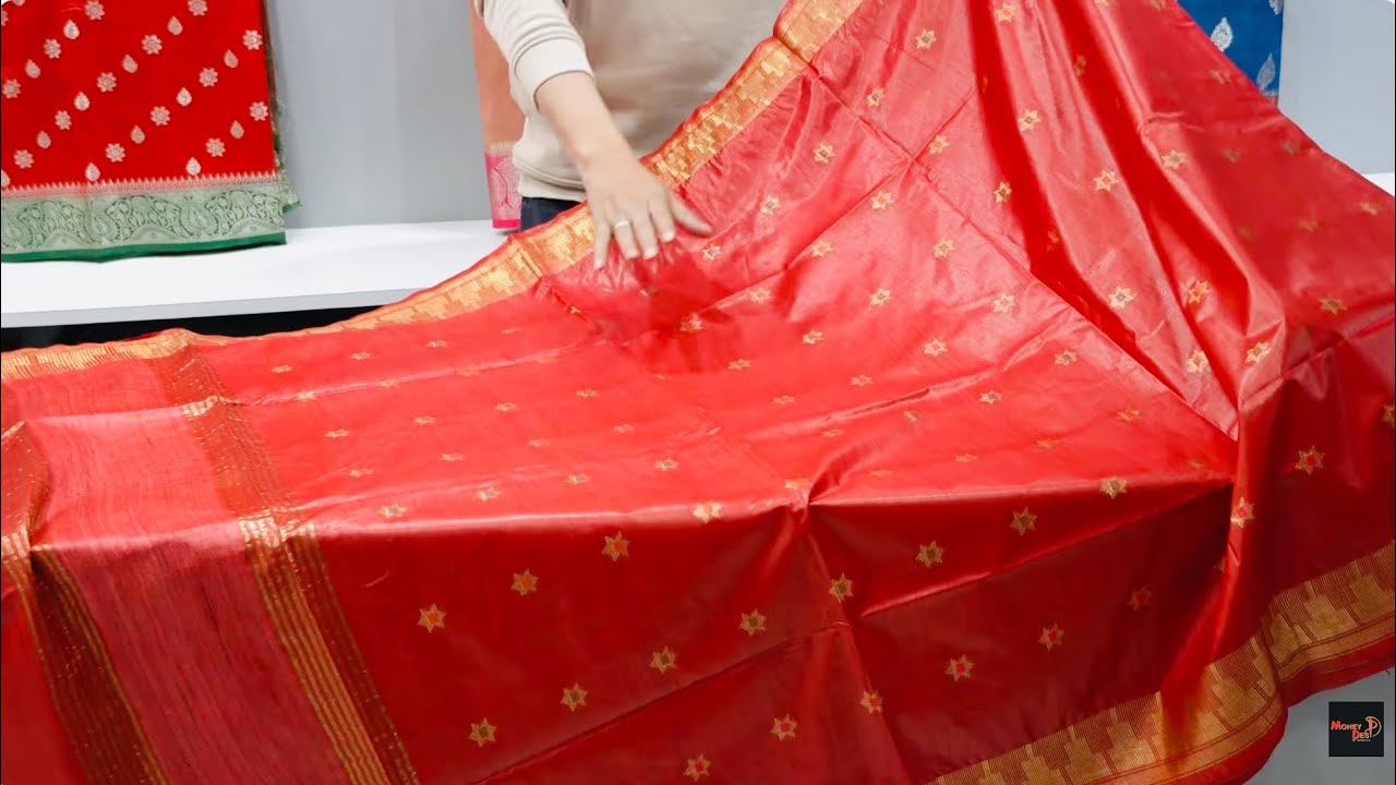 New Trendy Bhagalpuri Tussar Munga Designer Silk saree With Silk Mark Certified/Mohey desi New Sari