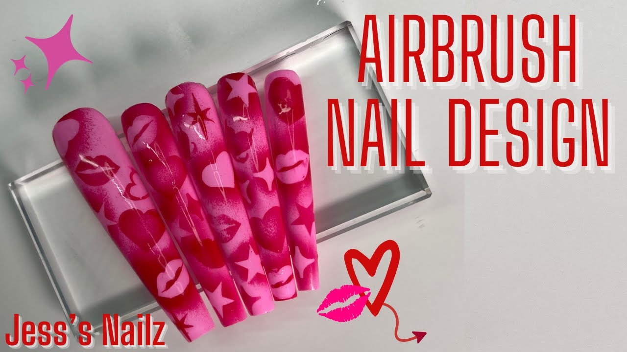 1. Airbrush nail design trends for 2024 - wide 7