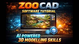 ZOO CAD Software Tutorial - AI Powered 3D Modelling Skills screenshot 4