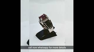 beautiful handmade turkish style ruby (yaqoot) ring for my valuable customer #rings #925silver #ruby