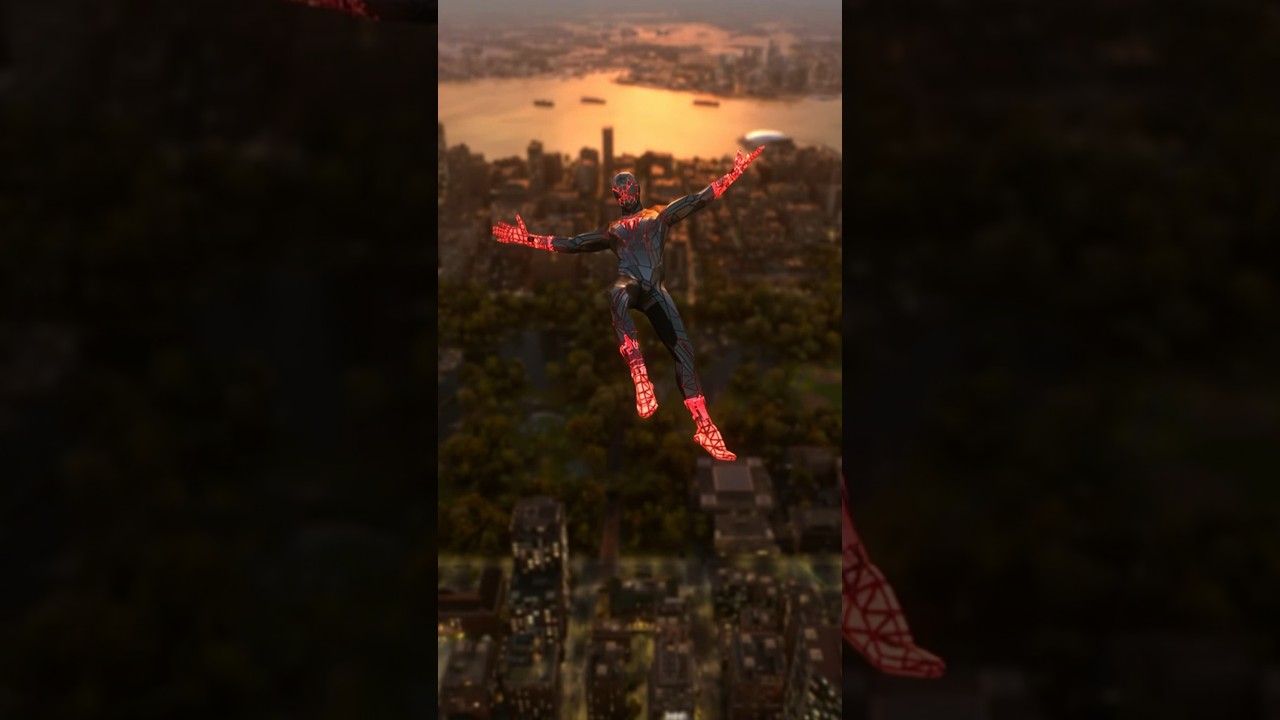 Spider Man 2 PS5 Miles Morales Smooth Slow Motion