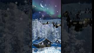 [Samsung Theme-Live Wallpaper] snowfall night screenshot 2