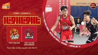 HIGHLIGHTS | THPT HÀ NỘI AMSTERDAM - THPT YÊN HÒA | GIẢI BÓNG RỔ MyTV HSB 2025 screenshot 5