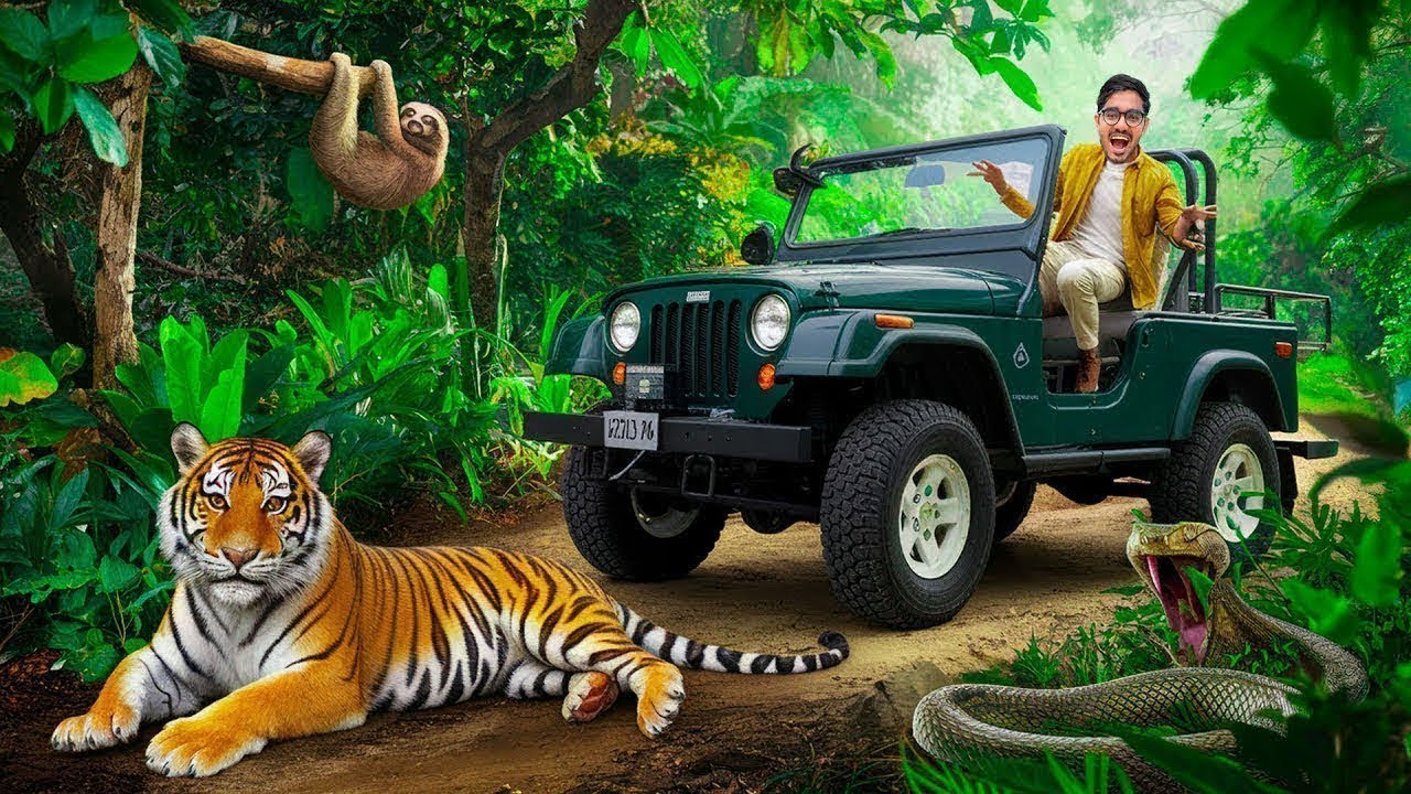 Finding Tiger Challenge in Jungle   क्या हम टाइगर ढूंढ पाएंगे Unexpected Happened