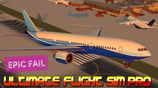 ULTIMATE FLIGHT SIMULATOR PRO IS A ULTIMATE JOKE.. Gameplay Moments PC Steam 4K