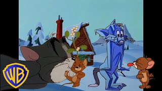 Tom & Jerry | Frozen Frenemies ❄️ | Holiday Hijinks | Classic Cartoon Compilation | @Wbkids​