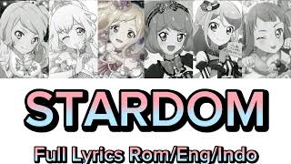 Aikatsu Star's (STARDOM) Full Lyrics Rom/Eng/Indo