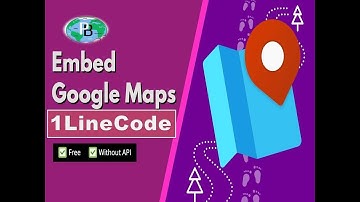 Google MAP In HTML without Key|Google Map Integration|Google Map API|Programmersbhava