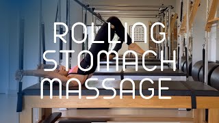 ROLLING STOMACH MASSAGE - Cadillac Pilates Bruna Marchetto