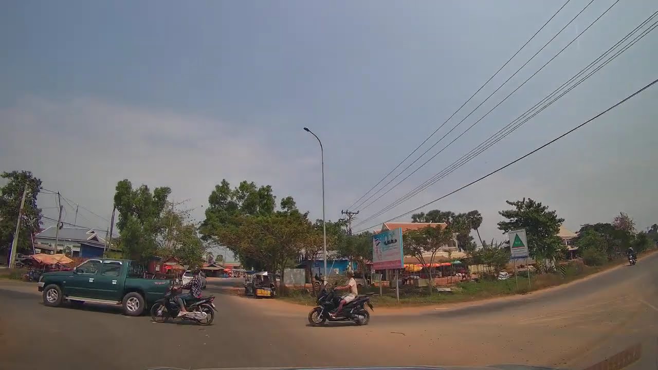 Thailand & Cambodia Dashcam 🚗 Scenic Roads, City Drives & Adventures 🇹🇭🇰🇭