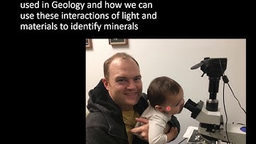 Light, and its use in reflected light microscopy, workshop video