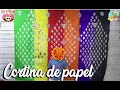 cortina de papel crepe para ofrenda | manualidades de dia de muertos