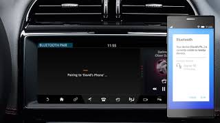 Jaguar XE 2019 | Bluetooth phone pairing with InControl Touch Pro