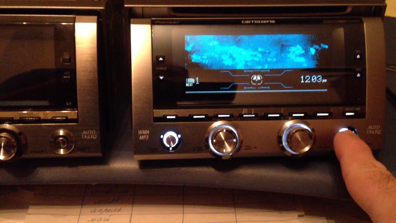 Pioneer carrozzeria FH-P099MDカーオーディオ Pioneer Carrozzeria FH-P099MD 2Din Car CD MD Audio Player