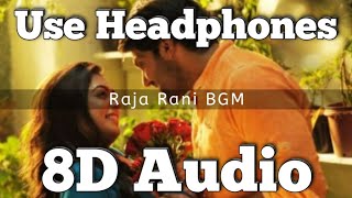 Vignette de la vidéo "Raja Rani (Movie) | BGM - (8D Version) | Emotional Bgm | Prakash kumar | Arya ,Nayanthara & Nazriya"