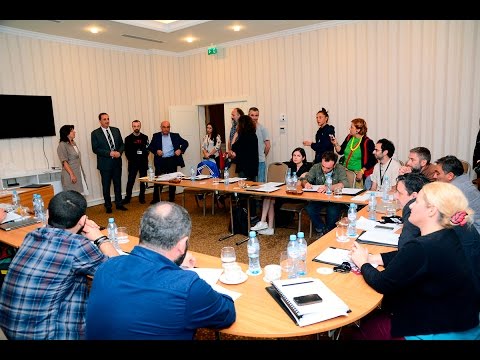 მინისტრი BIAFF 2016-ის მასტერკლასის მონაწილეებს შეხვდა