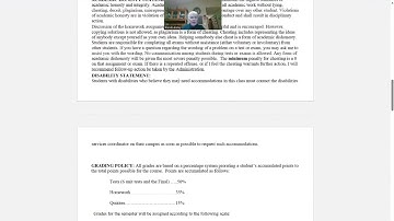 0930 Syllabus and Expectations