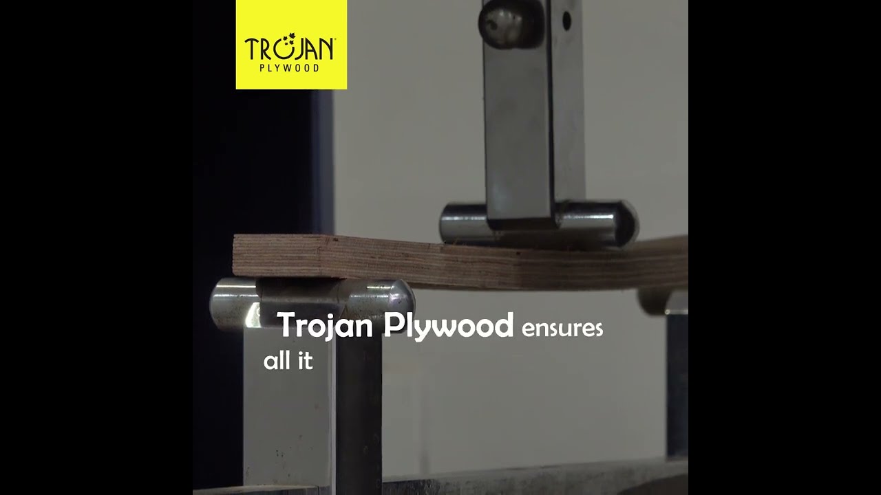Static Bending Strength Test Trojan Ply