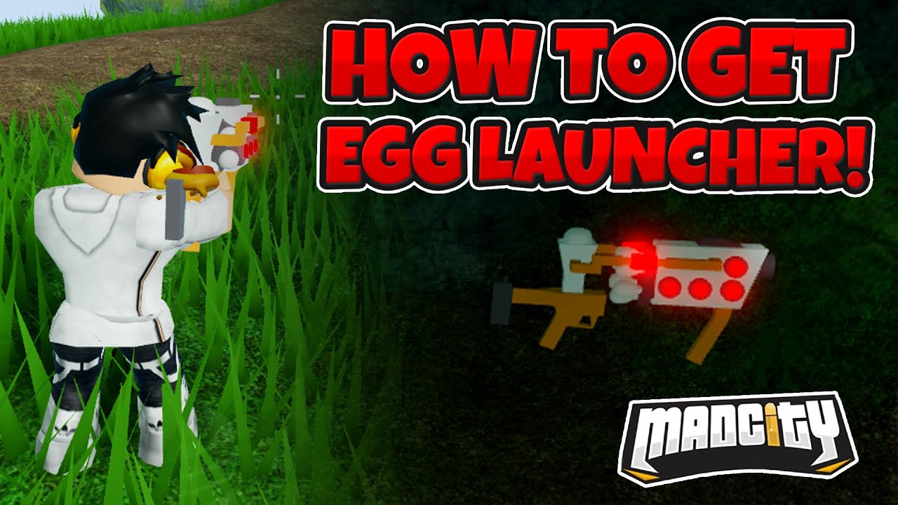 🥚 HOW TO GET THE EGG LAUNCHER in MAD CITY SEASON 6 UPDATE! (ROBLOX)