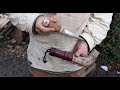 Knife Making - Forging a finnish sami puukko with antler sheath