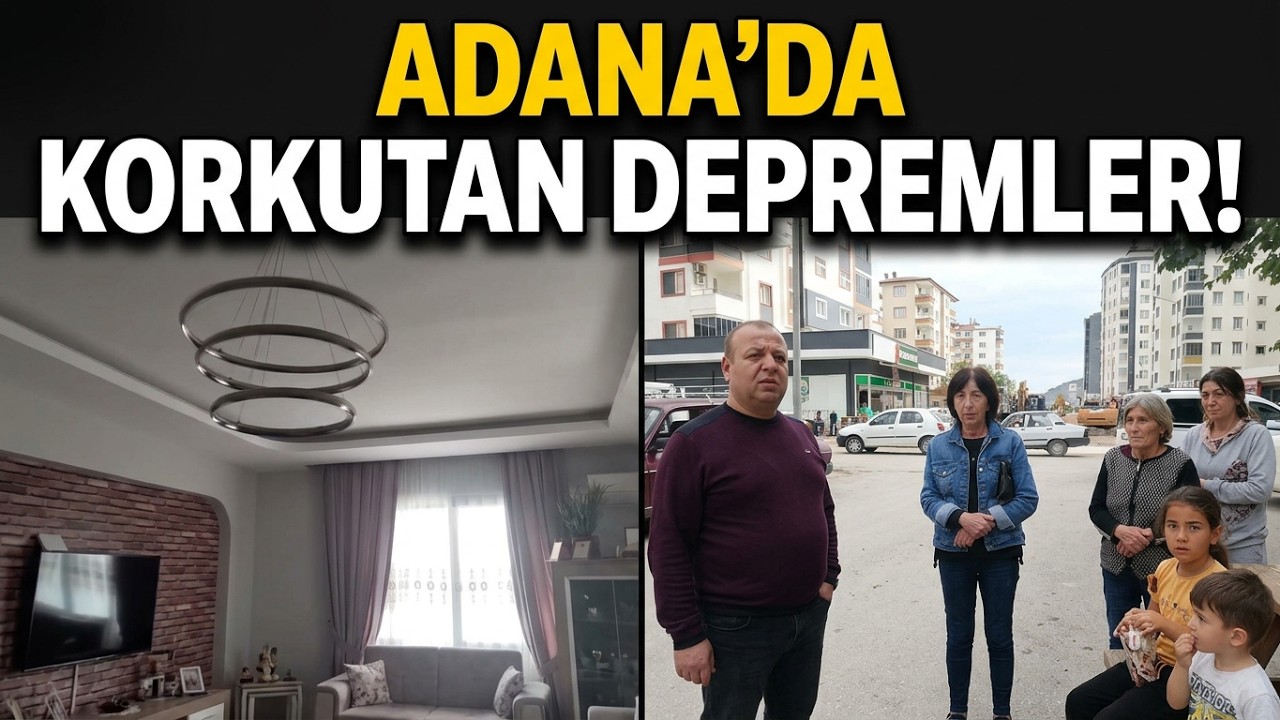 Adana da Deprem Oldu AFAD Depremlerin Büyüklüğünü 4 8 ve 4 9 Olarak Açıkladı