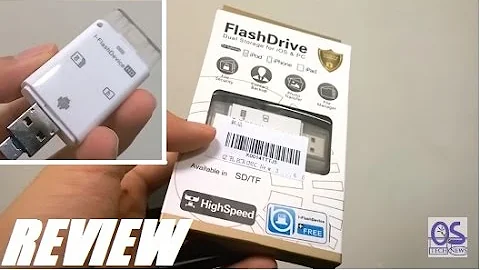 Unboxing: iFlashDrive SD Reader for iPhone/Android OTG