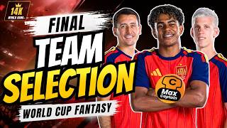 World Cup Fantasy MD8 Final Team Selection 🚨| Chip Active🔥| Complete Guide 📈 | 14k Rank 🌍