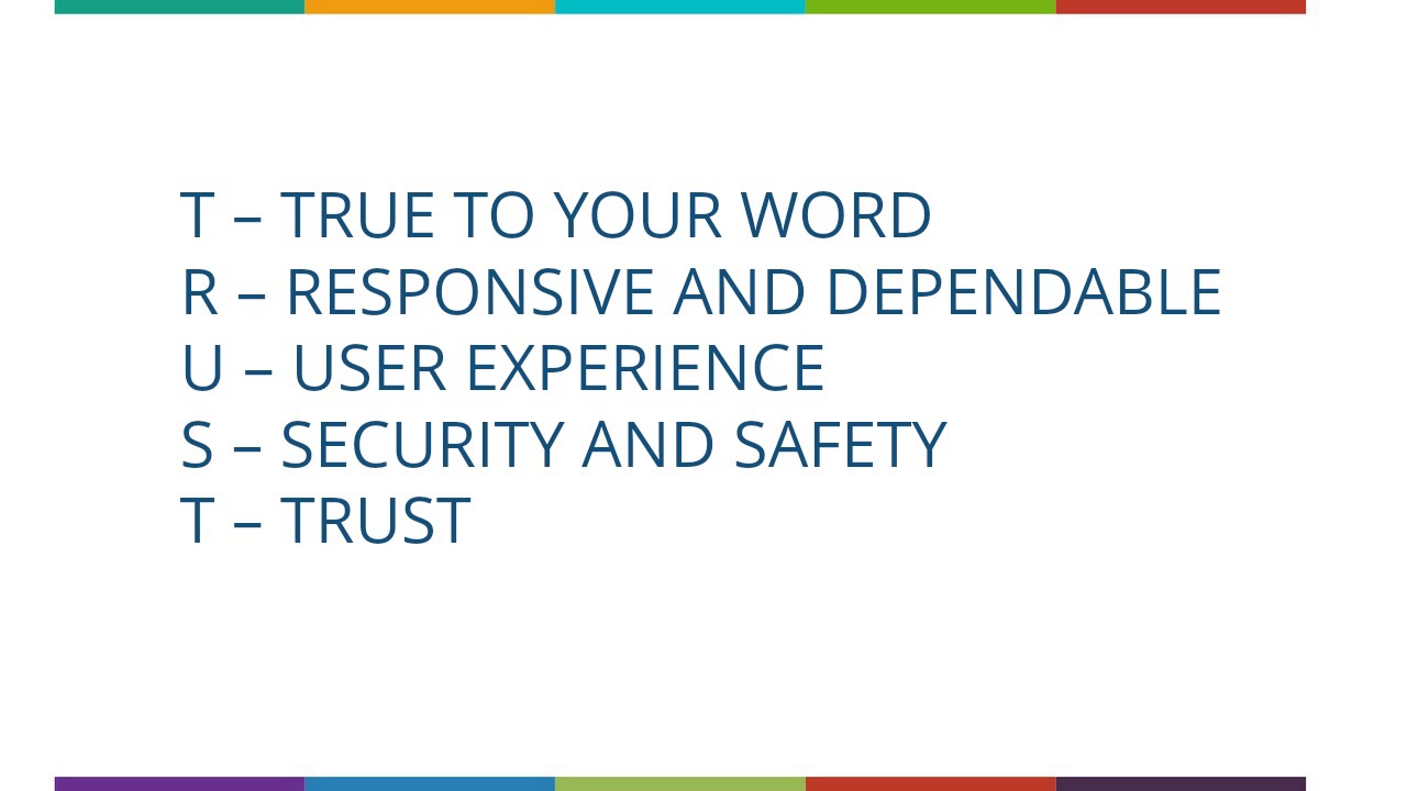 Digital trust - establishing and building digital trust