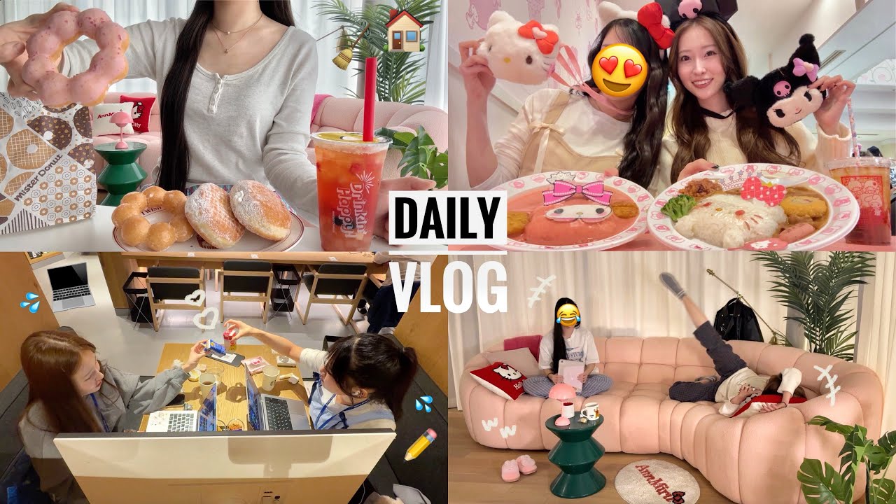 親友が緊急帰国!!✈️突然始まった1週間の同棲生活👭思いやりと愛に溢れた日常🏠❣️【VLOG】