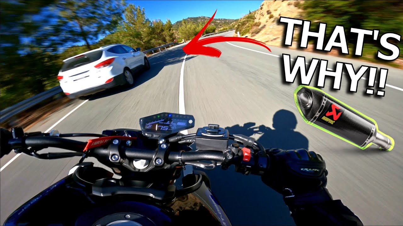 FULL THROTTLE YAMAHA MT09 SP 🔥 Akrapovic Sound 4K (2022 POV) YouTube