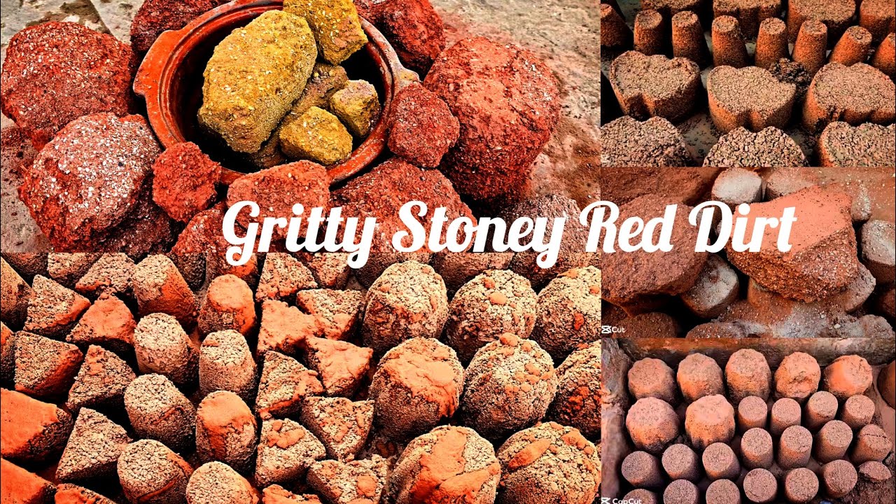 Nonstop Satysfying Dry Floor Crumbling • Red Dirt • ASMR EDIT • Relaxing 🫠