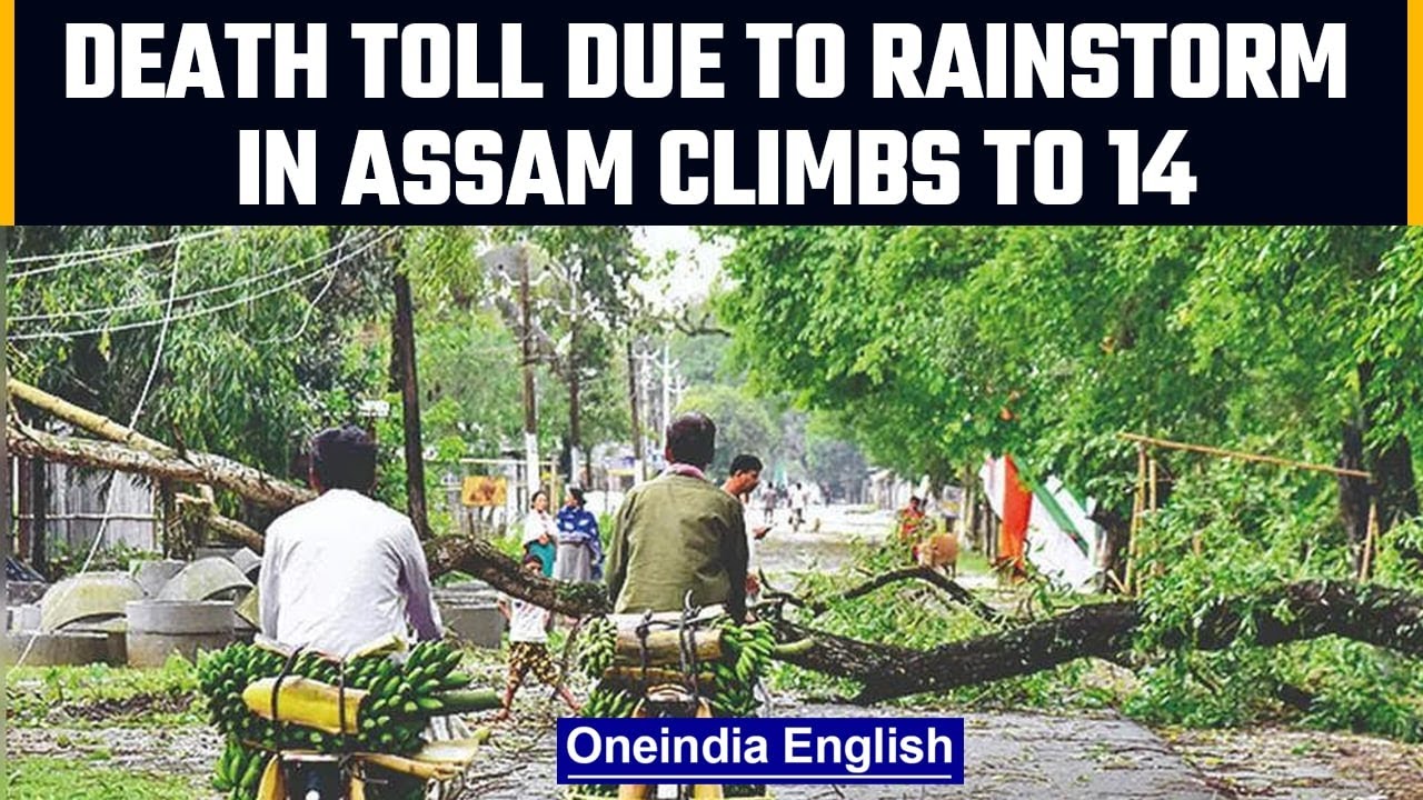 14 people, including minors killed as lightning, storm hits Assam | OneIndia News