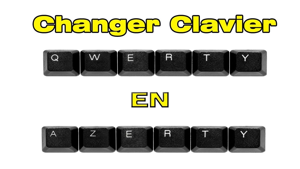 Comment changer clavier qwerty en azerty windows 7 - YouTube