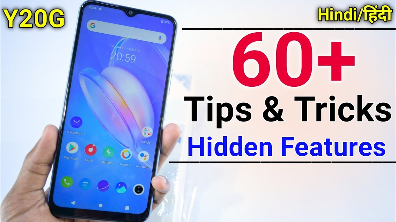 Vivo Y20G Tips And Tricks - Top 60++ Hidden Features | Hindi-हिंदी
