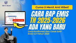 Download Lagu Cuma 5 Menit Cara Bap Emis 4.0 Tahun 2025 - Cara Terbaru Konfirmasi Dan Cetak Bap Emis 2025 Download Lagu Cuma 5 Menit Cara Bap Emis 4.0 Tahun 2025 - Cara Terbaru Konfirmasi Dan Cetak Bap Emis 2025