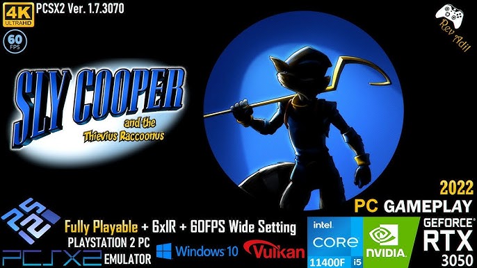 CGRundertow SLY COOPER AND THE THIEVIUS RACCOONUS for PlayStation 3 Video  Game Review - video Dailymotion