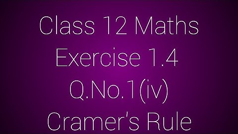 Class 12 Maths/Chapter 1/ Exercise 1.4/Q.No. 1( iv)/AF MATHS